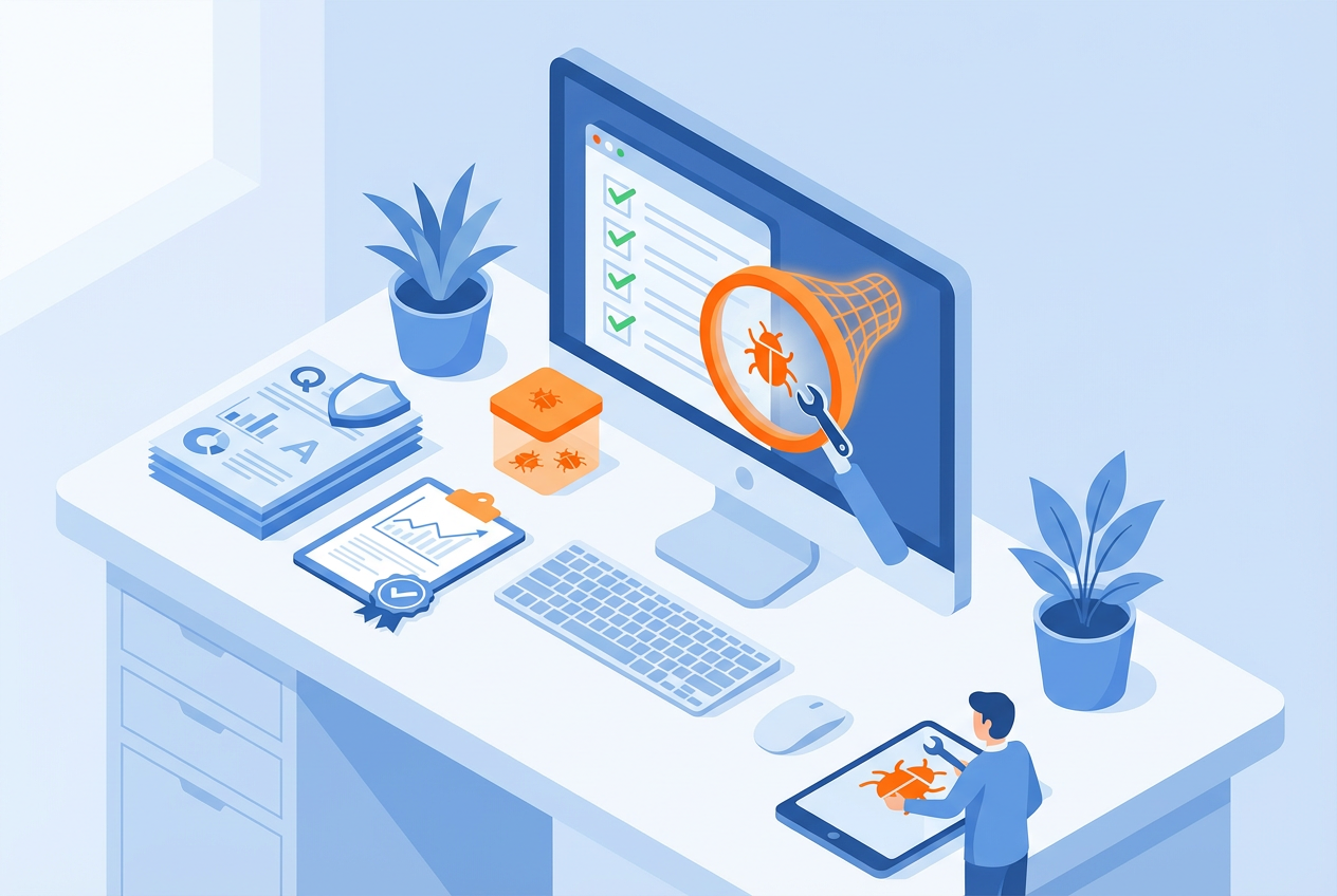 테스트 및 수정