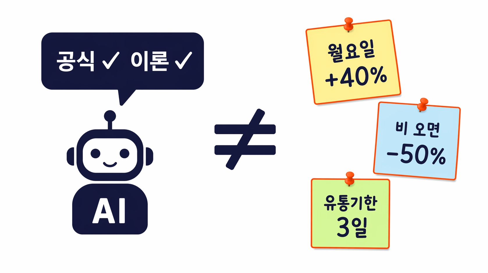 AI는 공식은 알지만 우리 가게 사정은 모른다
