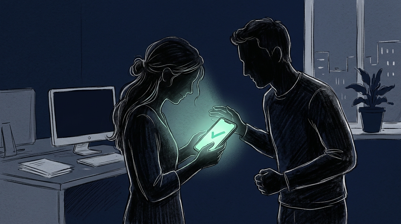 합격 메일을 확인하는 순간