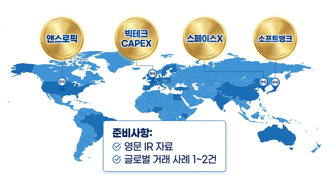 글로벌 AI 빅머니 — 앤트로픽, 빅테크 CAPEX, 스페이스X, 소프트뱅크
