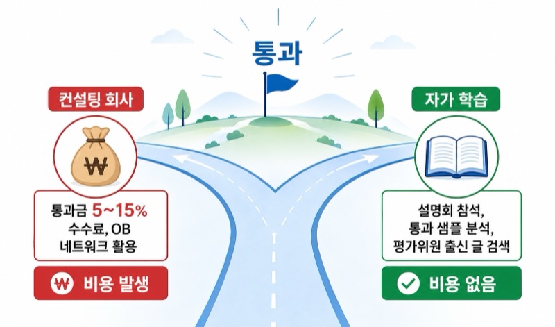 컨설팅 vs 자가 학습 — 두 길 모두 같은 목적지로