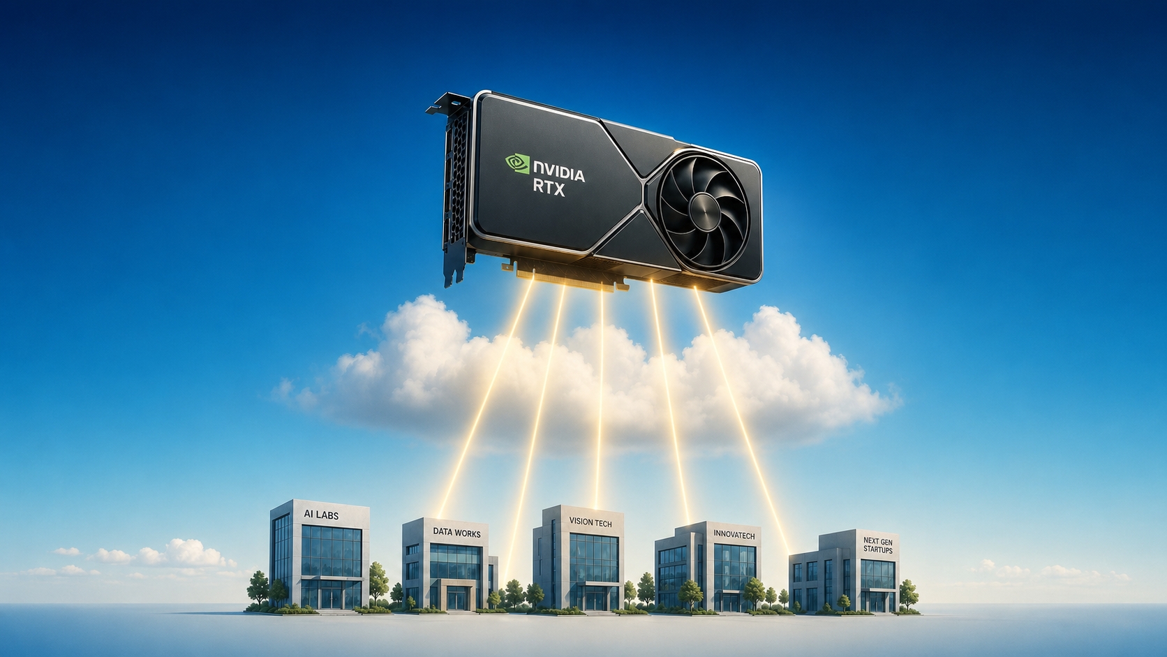 GPU 264장이 풀립니다 — 구름 위 GPU에서 작은 회사들로 빛이 내려간다