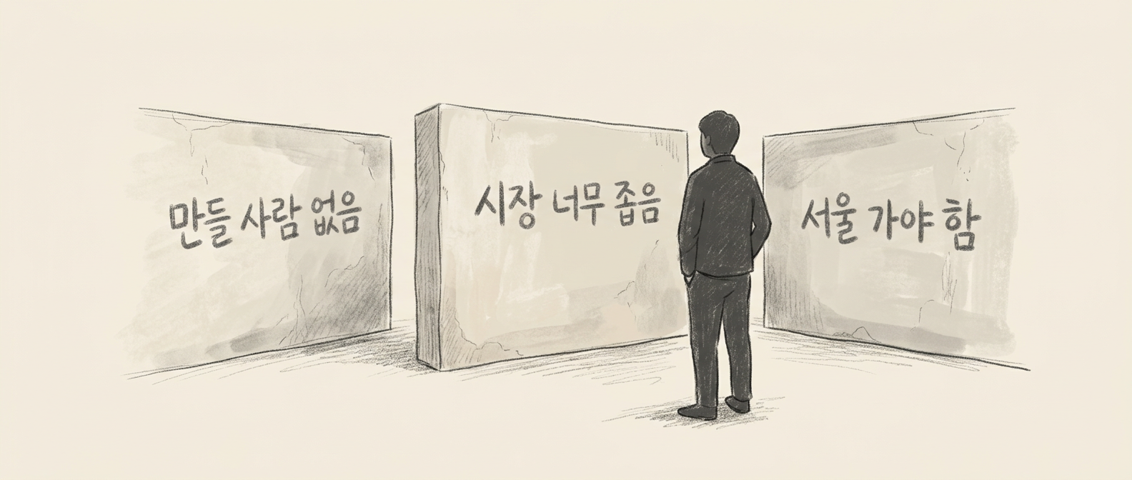지원받고 부딪히는 3개의 벽 — 사람·시장·다음 투자