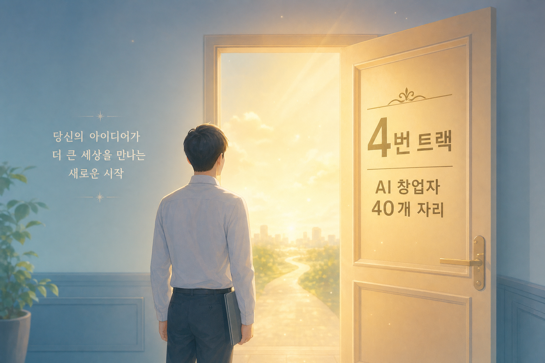 4개 트랙 비교 — ①② 1차 마감, ③④ 신청 가능, ④ NEW