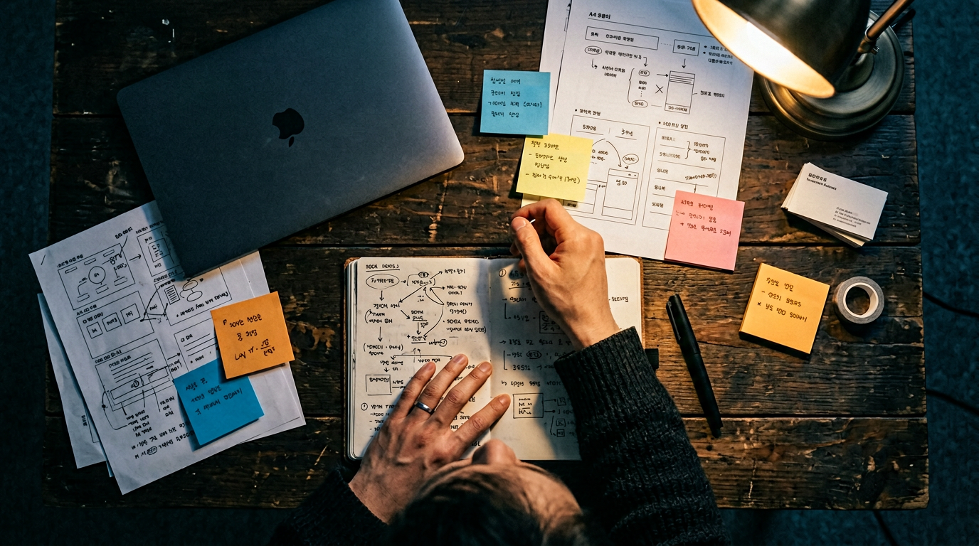 바이브코딩 시대, 기획이 90%라는 말의 진짜 의미