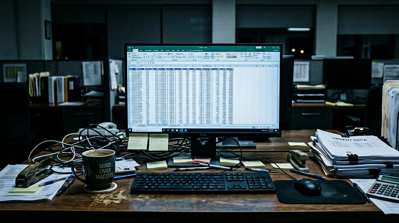 엑셀로 버티는 회사에 진짜 필요한 건 ERP가 아닙니다