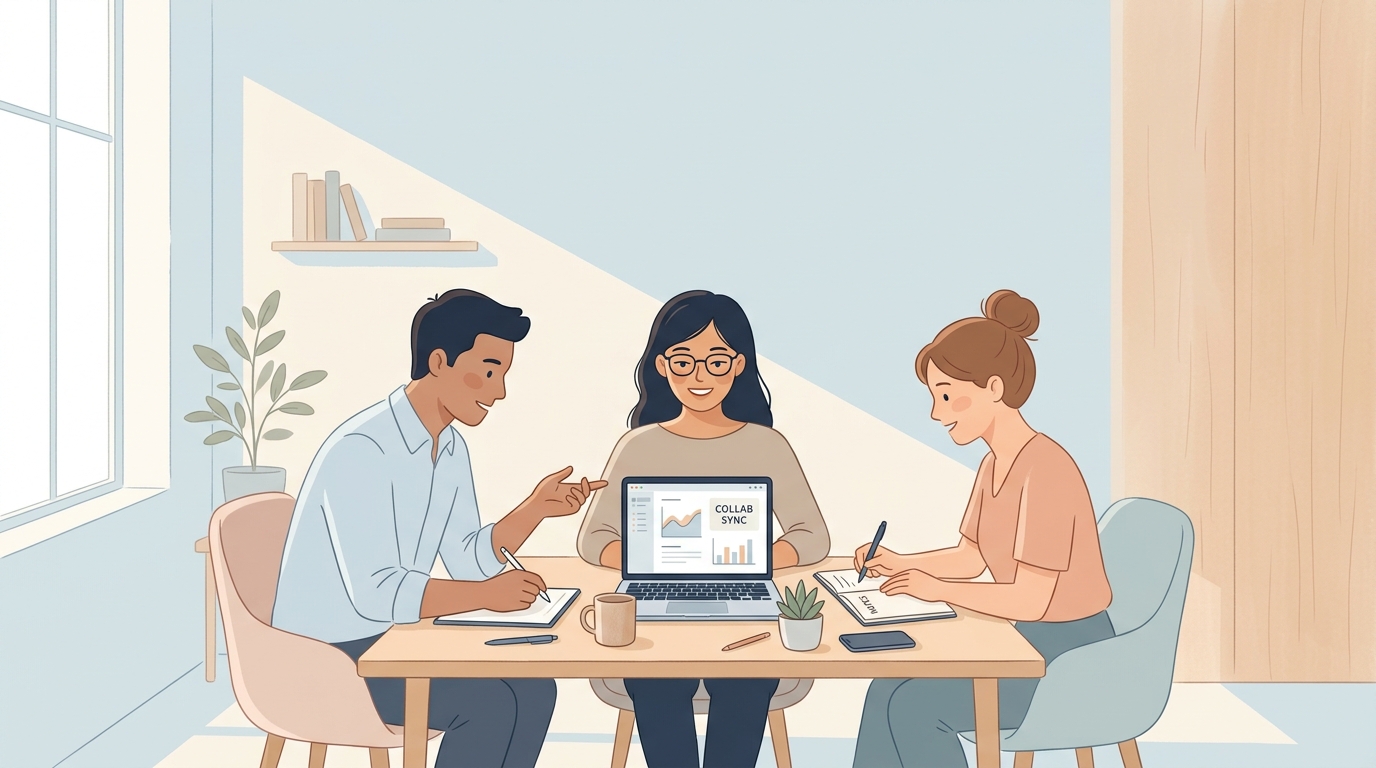 함께 실행 계획을 짜는 팀