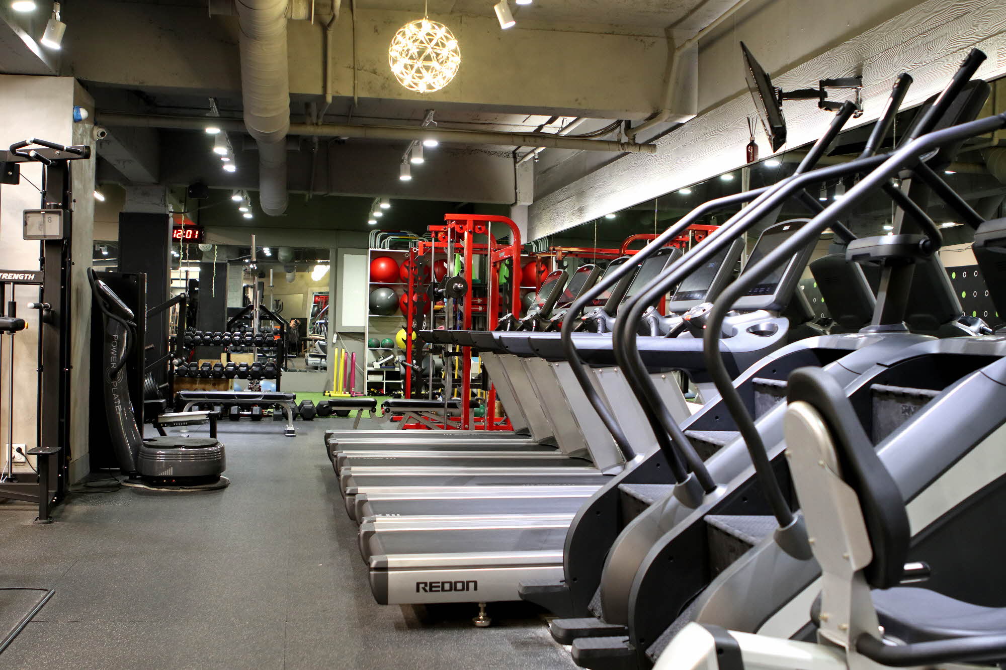 피트니스센터 전경