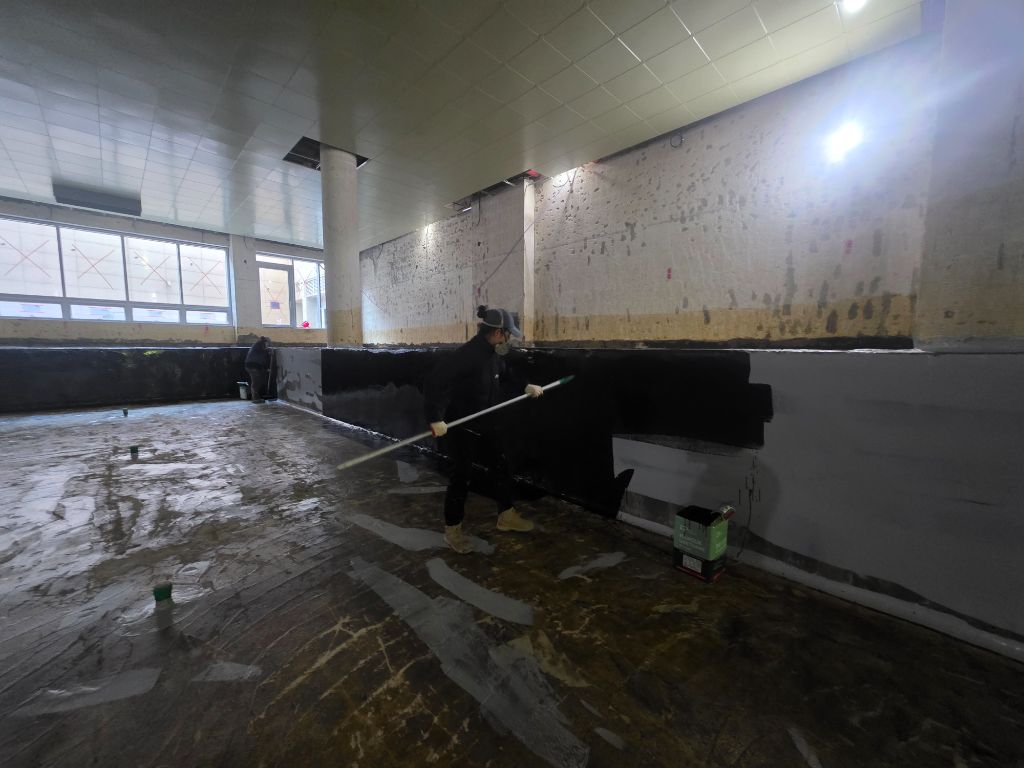 우레탄 중도 - 벽면