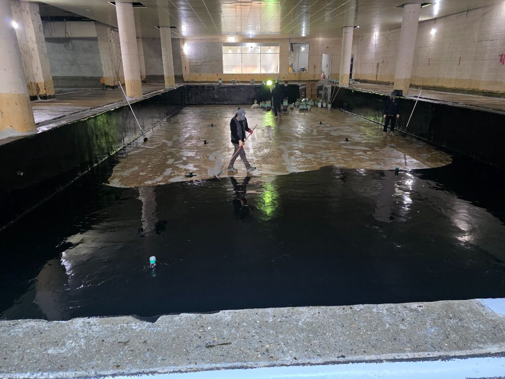 우레탄 중도 - 바닥