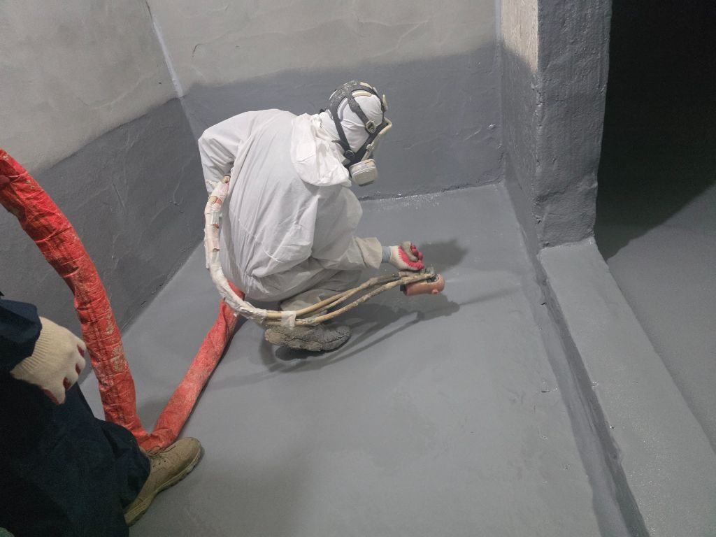 온탕 모서리 디테일 작업