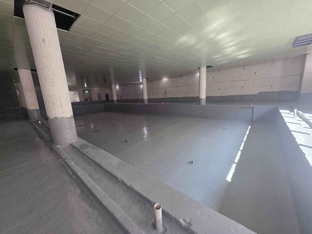 서울 영희초등학교 수영장 327평 폴리우레아 방수