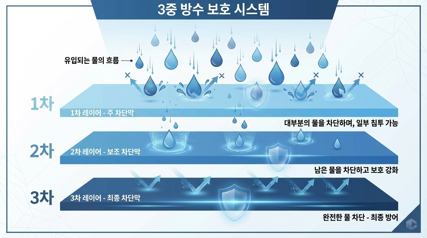 3차 방수 시스템