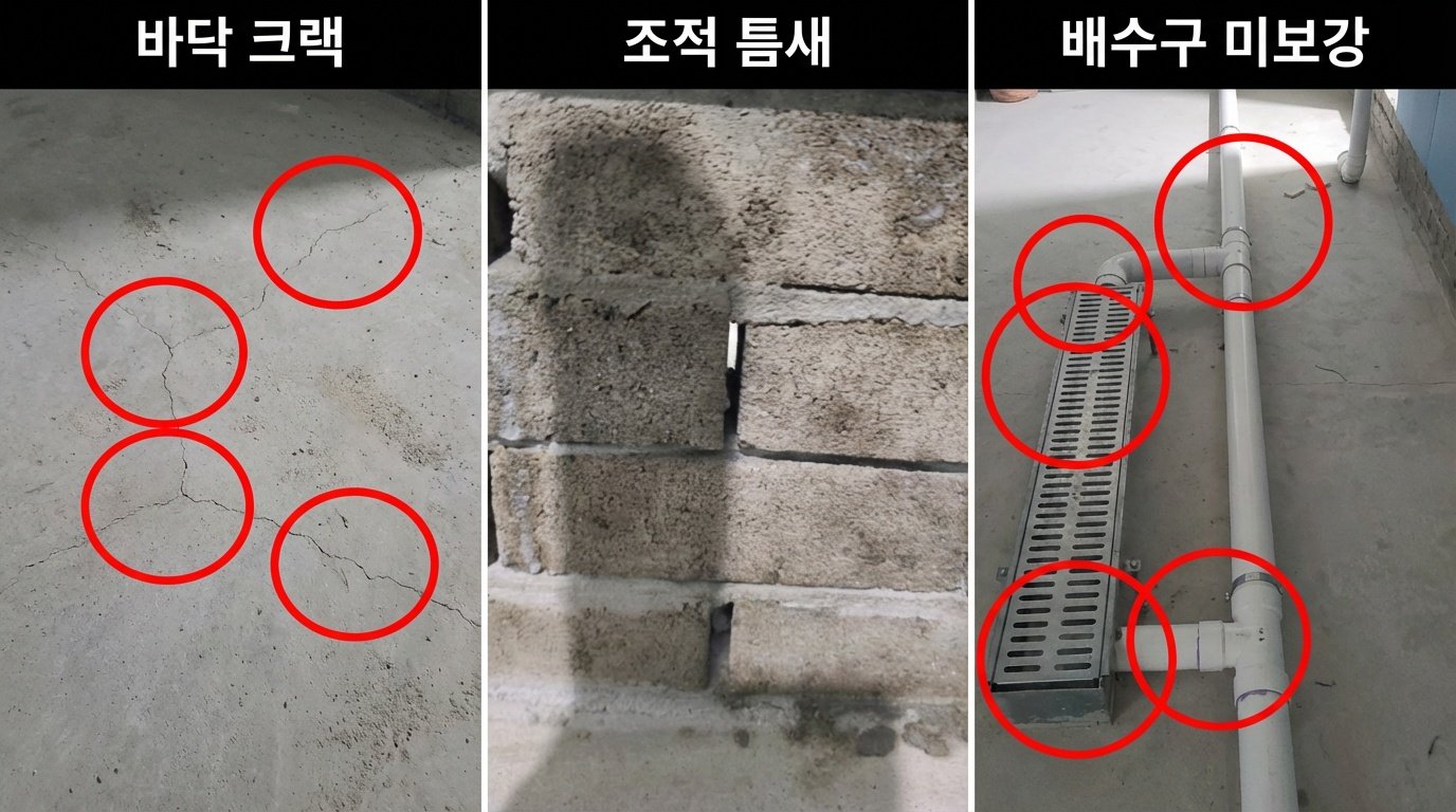 현장 진단 - 3가지 문제 발견