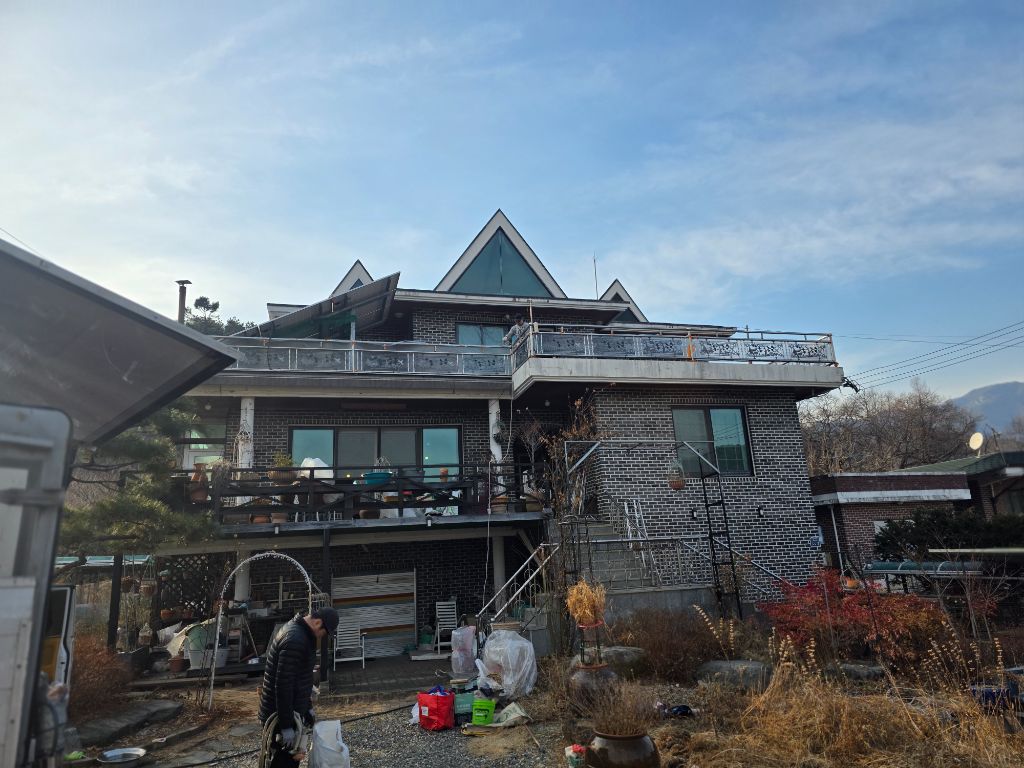 양평군 용문동 단독주택 현장 전경 — 시공 전