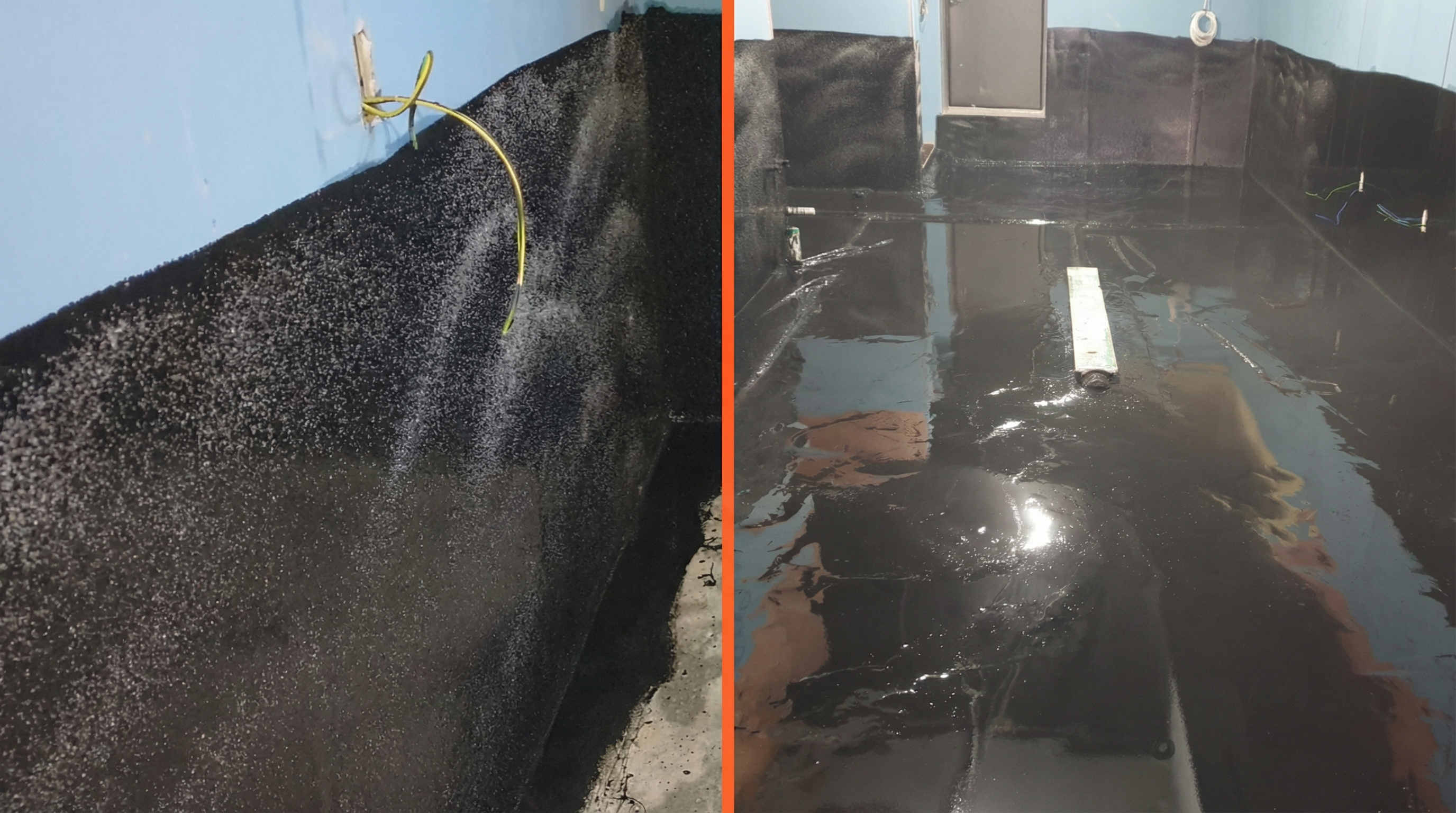 논타르 우레탄 시공