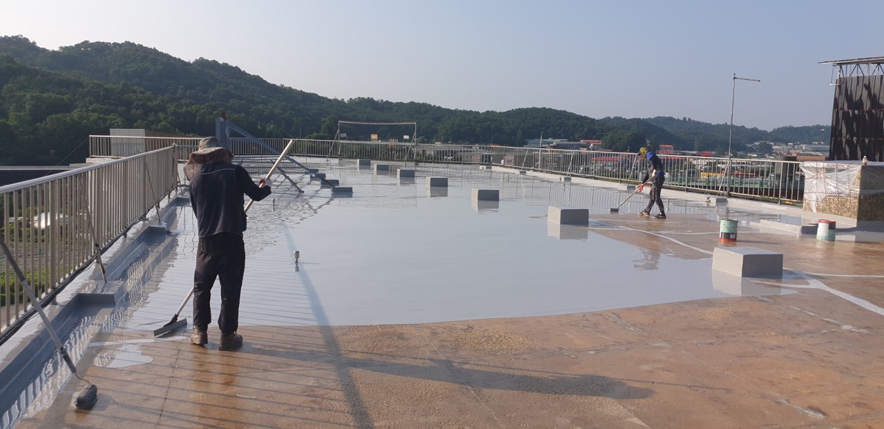 무기질 도막 방수