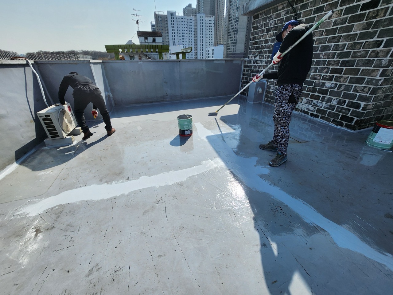 우레탄 방수 시공